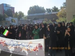 شرکت دانشجویان ، اساتید و کارکنان آموزشکده در یوم الله 13 آبان 2
