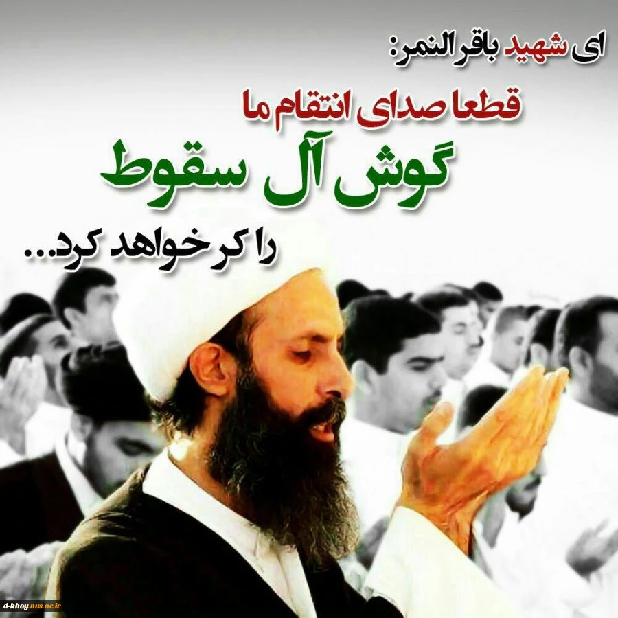 محکوم نمودن جنایت رژیم آل سعود در به شهادت رساندن آیت الله شیخ نمر 2