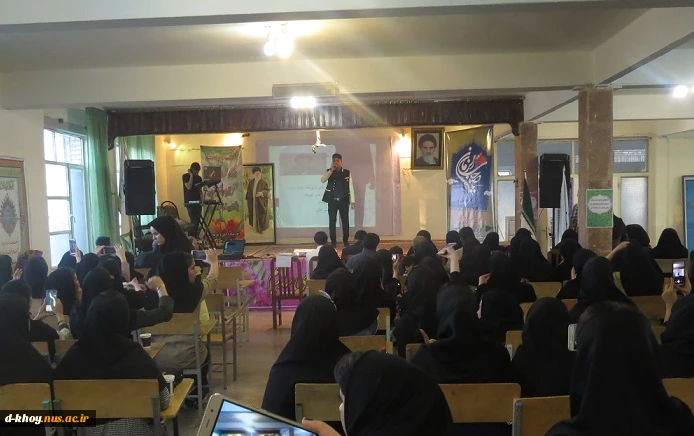 برگزاری جشن بزرگ نیمه شعبان و گرامیداشت هفته معلم با حضور امام جمعه محترم شهرستان خوی در آموزشکده فنی و حرفه ای دختران خوی 4