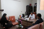 دیدار ریاست آموزشکده فنی و حرفه ای دختران خوی با نماینده شهرستان خوی در مجلس شورای اسلامی  2