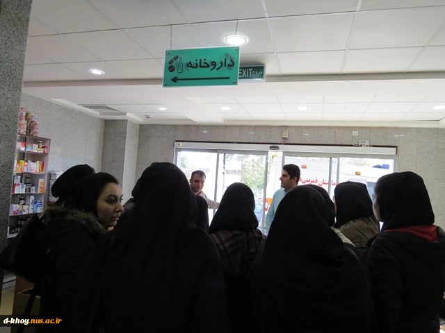 بازدید علمی دانشجویان رشته معماری مقطع کارشناسی از بیمارستان امام خمینی 3