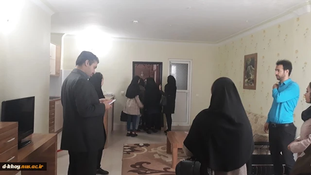 بازدید علمی دانشجویان رشته معماری مقطع کارشناسی از هتل زمرد و هتل ثمین شهرستان خوی 2