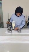 تولید ماسک در کارگاههای دوخت آموزشکده فنی و حرفه ای دختران خوی 3