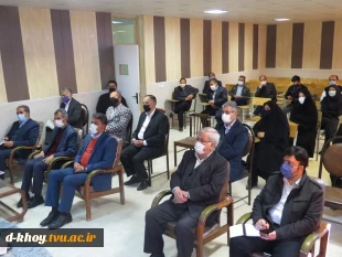 بازدید دکتر نجف زاده نماینده محترم مردم شریف شهرستانهای خوی و چایپاره در مجلس شورای اسلامی از آموزشکده فنی و حرفه ای دختران خوی 3