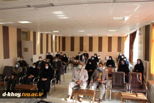 بازدید ریاست محترم دانشگاه فنی و حرفه ای استان آذربایجان غربی جناب آقای دکتر یوسفی از آموزشکده فنی و حرفه ای دختران خوی 6