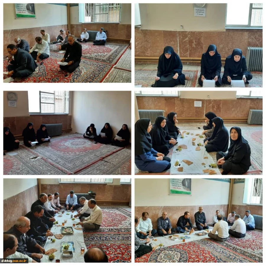 برگزاری مراسم اربعین در آموزشکده دختران خوی 2