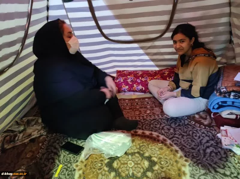 بازدید تیم مشاوران جهادی اعزامی ستاد مرکزی دانشگاه فنی و حرفه‌ای کشور از مناطق زلزله زده خوی 23