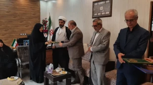 حضور فرماندار محترم شهرستان خوی در آموزشکده دختران خوی 4