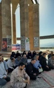 برگزاری مراسم پرفیض زیارت عاشورا در جوار شهدای گمنام شهرستان خوی 2