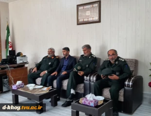 بازدید سرزده فرمانده سپاه پاسداران شهرستان از روند بازسازی آموزشکده دختران خوی 5