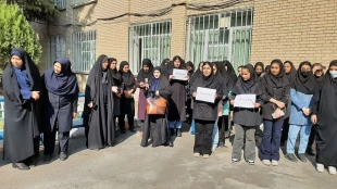 تجمع کارکنان ، اساتید و دانشجویان آموزشکده فنی و حرفه‌ای دختران خوی 9