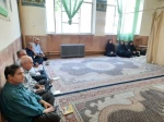 برگزاری مراسم  مداحی و سخنرانی  و  قرائت زیارت عاشور ,به مناسبت گرامیداشت شهدای خدمت در نماز خانه آموزشکده فنی و حرفه ای دختران خوی
 4